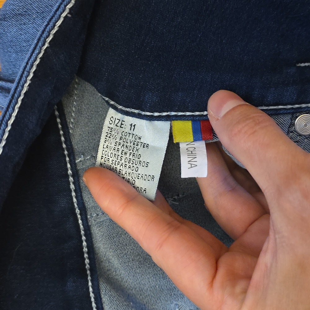 Classic Blue Women's Jeans - Picture 3 of 4